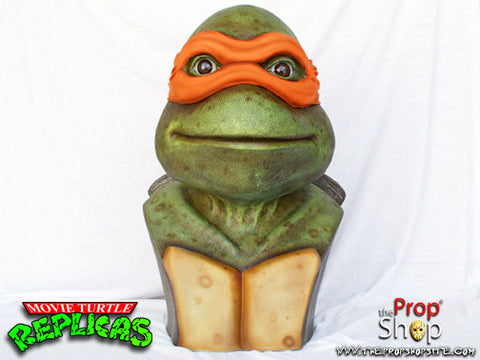 Orange Movie Turtle Display Bust