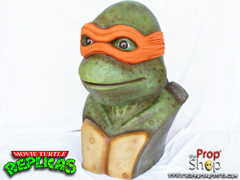 Orange Movie Turtle Display Bust